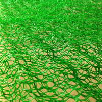 Géomate en plastique HDPE 3D pour le contrôle de l'érosion, renforcement du gazon, plantation d'herbe, anti-corrosion, stabilisation des pentes de rivière et des talus