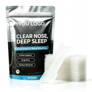 Anthrive Muestra Gratis Tiras Nasales de Material PE para Respirar Mejor Parche de Tira Nasal para Ayudar a Dormir Tiras Nasales para Ronquidos - Product Image 1