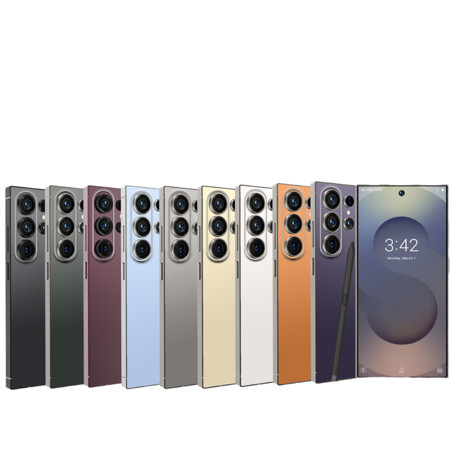 2026 New Original S26 Ultra Smartphones 16GB+1TB SlM 4K Curved AMOLED 120Hz 108MP Rear Face Unlock Android 15 5G