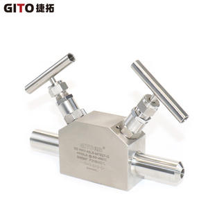 Válvula de aguja doble integrada de alta presión GITO con cierre integral soldado para aplicaciones de cierre - Product Image 3