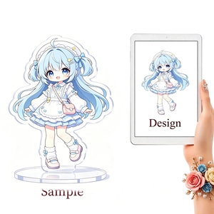 WEIMEI JOUET ODM Conception <span class=keywords><strong>Anime</strong></span> Jeu Personnage Fille Acrylique Standee Jouet Usine Personnalisé À Collectionner Jouet pour Fan Officiel Acclamant Kit - Product Image 5