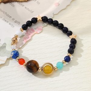 Cristal <span class=keywords><strong>de</strong></span> guérison univers galaxie système solaire huit planètes Bracelets étoiles gardiennes Bracelet <span class=keywords><strong>de</strong></span> perles <span class=keywords><strong>de</strong></span> pierre naturelle pour cadeau - Product Image 3