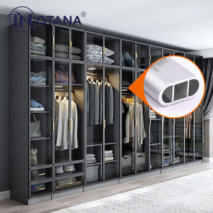 Perfiles de muebles de aluminio para herrajes de brida de montaje de armario y ropa colgante Tubo de aleación de aluminio doblado de corte personalizado - Product Image 5