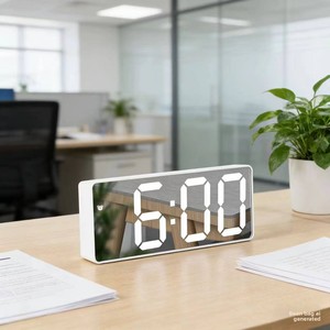 <span class=keywords><strong>Réveil</strong></span> intelligent spécial étudiants 2026 – Nouvelle horloge numérique LED <span class=keywords><strong>de</strong></span> bureau <span class=keywords><strong>haut</strong></span> <span class=keywords><strong>de</strong></span> <span class=keywords><strong>gamme</strong></span>, style européen, lumineuse dans le noir - Product Image 6