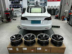 Rines de Aleación Cóncavos Profundos OEM ODM de 16 17 18 19 20 Pulgadas 5x114.3 5x112 para Ford Mustang GT <span class=keywords><strong>Mach</strong></span> <span class=keywords><strong>1</strong></span> Shelby GT500 Dark Horse - Product Image 4