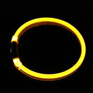 <span class=keywords><strong>Collar</strong></span> de Perro con Luz <span class=keywords><strong>LED</strong></span>, Reflectante, Brillante en la Oscuridad, Diseño Simple de Animales, Fibra de PVC Cortable para Perros Pequeños/Medianos/Grandes - Product Image 5