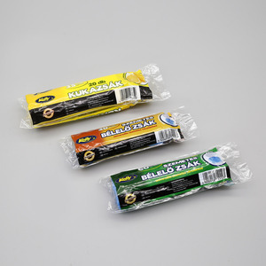 ถุงขยะดำแบบพับได้ขนาดจัมโบ้ LDPE ย่อยสลายได้ทางชีวภาพ ผู้ผลิตถุงพลาสติกสีดำขนาด 39 แกลลอน ถุงขยะดำแบบใช้แล้วทิ้ง - Product Image 3