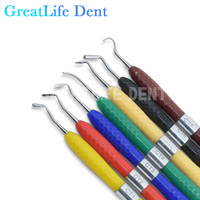 Kit d'instruments de restauration dentaire en résine composite Greatlife, outils manuels pour la restauration dentaire clinique et le remplissage des caries