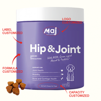 Complément alimentaire pour animaux de compagnie Multi Benefit Care Collagen, comprimés à mâcher souples, peptides, huile de foie de morue, cartilage, supplément pour les hanches et les articulations pour chiens