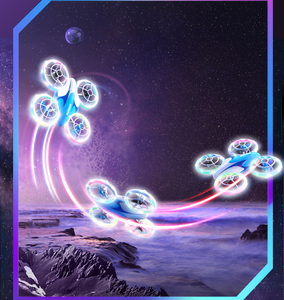 Dispositivo Volador LED Colorido con Señal de 2.4GHz - Vuelo Estable, Protección del Ventilador, Fácil de Operar, Ideal para Niños y Niñas - Product Image 2