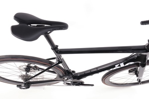 Bicicleta de Carretera de Carreras Deluxe CC 2026 de 12 Velocidades, Ligera e Impermeable para Adultos, con Horquilla de Carbono, Cuadro de Fibra de Carbono y Pedales Ordinarios - Product Image 3