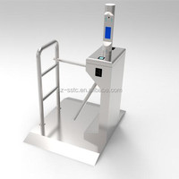 Torniquete Portátil de Acero Inoxidable con Control de Acceso Facial y Prevención de Colisiones para Eventos Deportivos