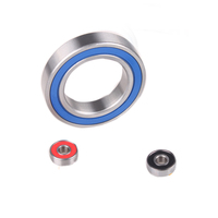 Rodamiento de ranura profunda de una hilera de acero inoxidable 304 de pared delgada S698Z S6900Z S6901Z S6902Z S6903Z S6904Z para grasa de restaurante