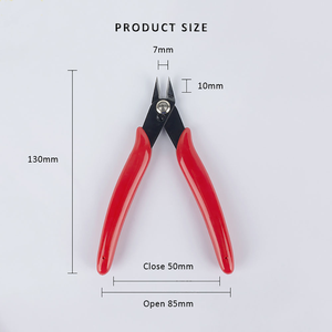 Vente chaude en acier au carbone Mini fil électronique isolé Cutter diagonale pince à bijoux pour application de coupe - Product Image 5