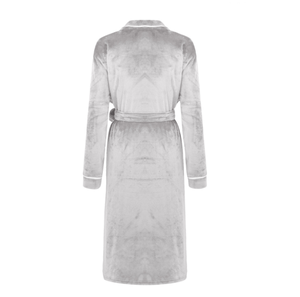 कस्टम गर्म और मोटी मूंगा ऊन पॉलिएस्टर बाथरोब जोड़ी के लिए सेट - Product Image 5