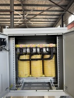 Transformateur sec triphasé 250 kVA, entrée 230 V delta, sortie 460 V étoile, transformateur d'isolement pour les Philippines