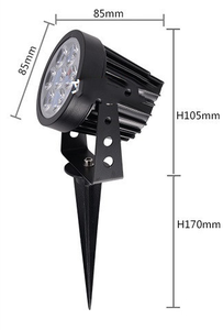 Lumière de <span class=keywords><strong>jardin</strong></span> <span class=keywords><strong>LED</strong></span> extérieure étanche 220v, lumière de <span class=keywords><strong>jardin</strong></span> <span class=keywords><strong>LED</strong></span> extérieure 3000K IP67 7W, projecteur de <span class=keywords><strong>jardin</strong></span> <span class=keywords><strong>LED</strong></span> - Product Image 5