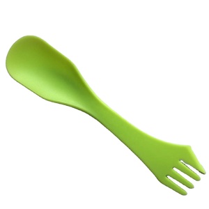 Échantillon gratuit, couteau, fourchette et cuillère multifonctionnels, portables, pour le camping, les voyages, 3 en 1, ensembles de couverts de haute qualité - Product Image 4
