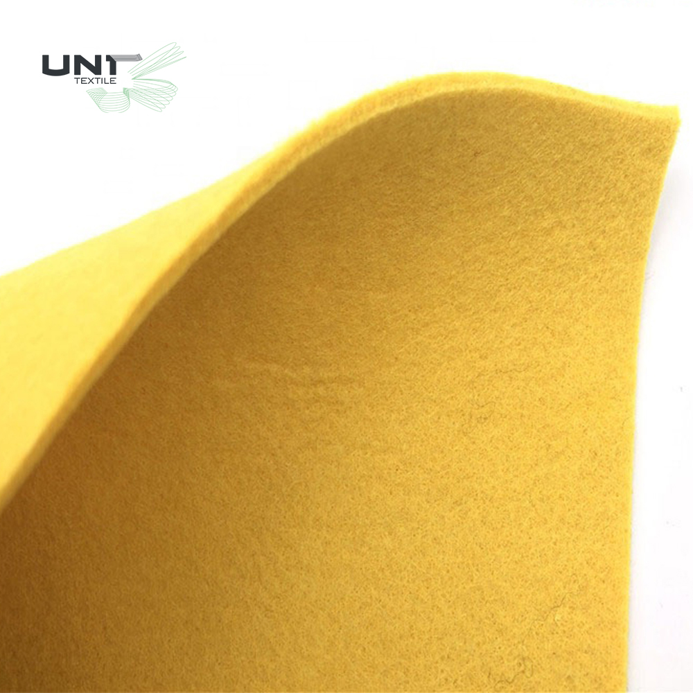 3mm Thick Sound Insulation Polyester Needle Punch Nonwoven Felt Fabric Fire Retardant Felt For Carpet And Embroidery Stabilizer
