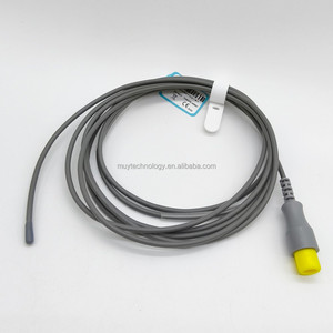 Ponta macia flexível temperatura esofágica sonda sensor <span class=keywords><strong>NTC</strong></span> termistor 2.25K ± 0.1 ° C para monitoramento do quarto YSI 400 compatível - Product Image 2