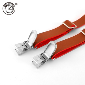 Ceinture Bretelles Femme Classique en PU de Qualité Supérieure, 3 Clips, Accessoire de Mode Décontracté, 1,5 cm, 7 Couleurs, Logo Personnalisé, Vente en Gros - Product Image 2