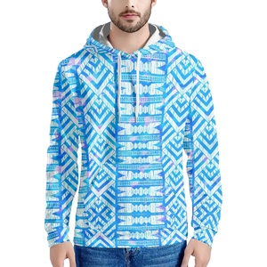 Hoodies Azul Claro para Homens e Mulheres, Moletom Oversized com Capuz, Manga Longa, Tops Casuais de Fleece, Suéter Pullover com Bolso - Product Image 1