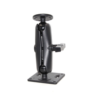 1.5 "/38mm/C Tailles Ball Marine GPS Tablet Ball Mount W/ 75*75 Vesa Plate pour charger 2KG Max.