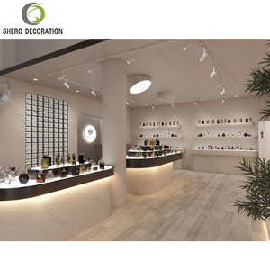 Tienda de perfumes de tamaño personalizado, muebles de exhibición, mostrador modular para tienda de cosméticos, vitrina de exhibición de perfumes de lujo - Product Image 4