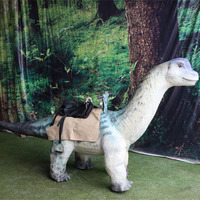 Manège Animatronique de Dinosaures Triceratops Réalistes Personnalisés pour Parcs à Thème et Installations Familiales