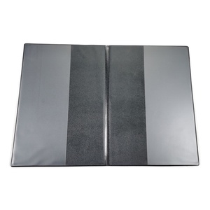 Tùy chỉnh D da bi-gấp A5 giấy thư mục PVC da giấy tay áo cho tài liệu - Product Image 5