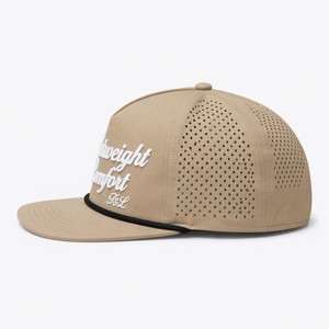 Gorras Deportivas de 5 Paneles Bordadas con Chenilla y Logotipo Personalizado al por Mayor, Patrón de Letras, Secado Rápido, Transpirables, Unisex, para Adultos, para Exteriores - Product Image 4