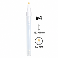Lot complet de marqueurs à corps vide en plastique double face pour écriture, vente en gros