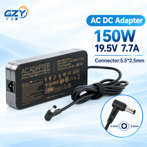 Adaptador de Corriente para Portátil de 150W 19.5V 7.7A, Conector de 5.5*2.5 mm para Computadoras Ultrabook AS US, Adaptador de CA/CC de 150W - Product Image 1