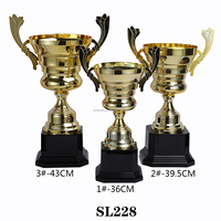 Chine Trophées de football américain et de baseball en métal personnalisé professionnel Prix artisanaux de haute qualité d'un fabricant qualifié