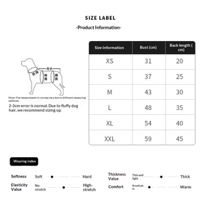 Sudadera para Perros para Otoño e Invierno, Estilo Moderno para Teddy, Corgi, <span class=keywords><strong>Bulldog</strong></span>, Gato, Perro Pequeño, Cachorro, Ropa para Mascotas - Product Image 6