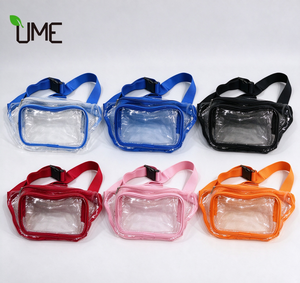 Riñonera Transparente de PVC con Logotipo Personalizado, Aprobada para Estadios, con Correa Ajustable para Deportes, Conciertos y Eventos - Product Image 1
