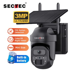 Baja potencia barato 3Mp WiFi al aire libre Solar PTZ Cámara hogar Cctv Ip seguridad Solar Cámara CCTV seguridad 3K Mini Wifi Cámara Solar - Product Image 1