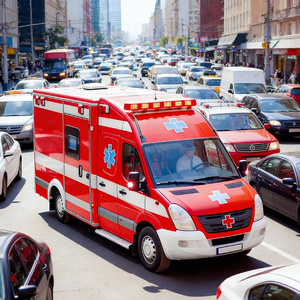 1veco 4X2 Benzin-Überwachungs-Krankenwagen Neues Notfall-Rettungs-Patiententransportfahrzeug Direktverkauf ab Werk - Product Image 6