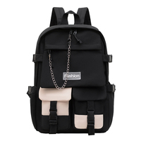 Sac à dos étudiant Marksman Fashion grande capacité, multicolore, imperméable, avec compartiment pour ordinateur et dossier ergonomique