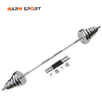 Ensemble d'haltères réglables en argent chaud 15/20/30/50KG en fonte électrolytique avec logo personnalisé pour la remise en forme à domicile