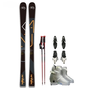 Nouveau <span class=keywords><strong>snowboard</strong></span> double ski pour hommes, fabriqué avec des matières premières européennes, équipement de ski pour station, ensemble double ski - Product Image 2