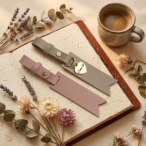 Colorful PU Leather <b>Bookmarks</b> Multifunctional Page Marker Unique Gifts for Book Lover - Product Image 4