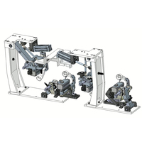 Machine de chantournage automatique haut de gamme pour le travail du bois, unité GX, assemblage de pressage et de collage, collage de bande PVC, pression