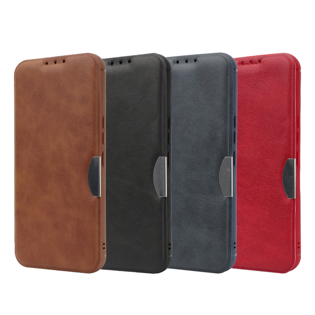 High Quality Luxury Flip Leather Phone Case PU Leather Flip Full Cover Bags Accessories Smartphone Wallet Case Mobile House