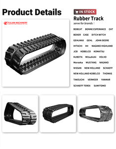 Резиновый гусеничный трек 300*109*35 300x109x35 для Kubota KX024 KX026 KX71 - Product Image 2