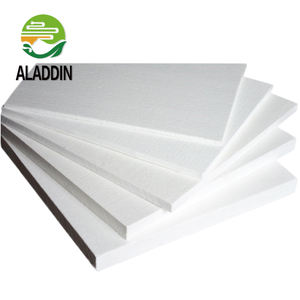 उच्च घनत्व 10-50 मिमी मोटाई गैर-एस्बेस्टस शुद्ध सफेद सिरेमिक फाइबर बोर्ड उच्च तापमान अपवर्तक भट्ठी ओवन स्टोव 1260c c - Product Image 1