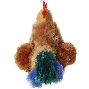 Peluche de Gallo Marrón, Juguete de Peluche, <span class=keywords><strong>Mini</strong></span>, para Niños, Niños Pequeños, Adultos, Familias, Venta al por Mayor, Personalizado, Estándar CPC CE, Animal de 9 Pulgadas - Product Image 3