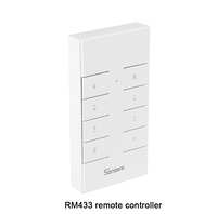 SONOFF 8 Tombol Pengontrol Jarak Jauh RM433, dengan Dasar