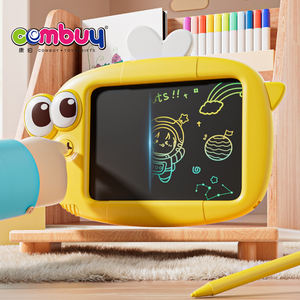 กระดานวาดภาพอิเล็กทรอนิกส์ LCD แบบกดปุ่มทำความสะอาด ของเล่นรูปผึ้งการ์ตูน - Product Image 5