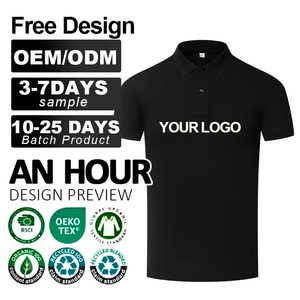 Camisas de Polo de Golf Personalizadas con Logotipo, Corte Ajustado, 80% Poliéster, 20% Elastano, Diseño con Estampado Completo por Sublimación para Hombre - Product Image 3